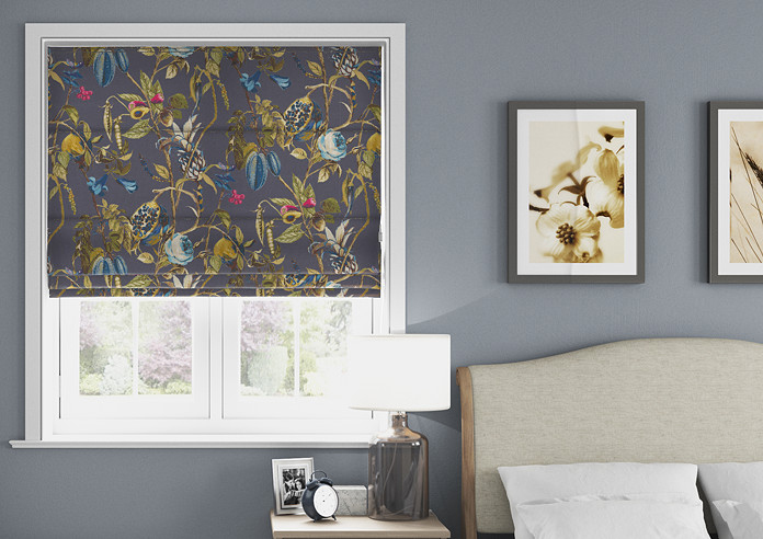 Kensington, Navy - Roman Blind - Image 3